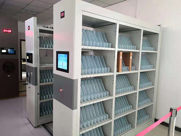 無序存放智能定位密集架 (3)